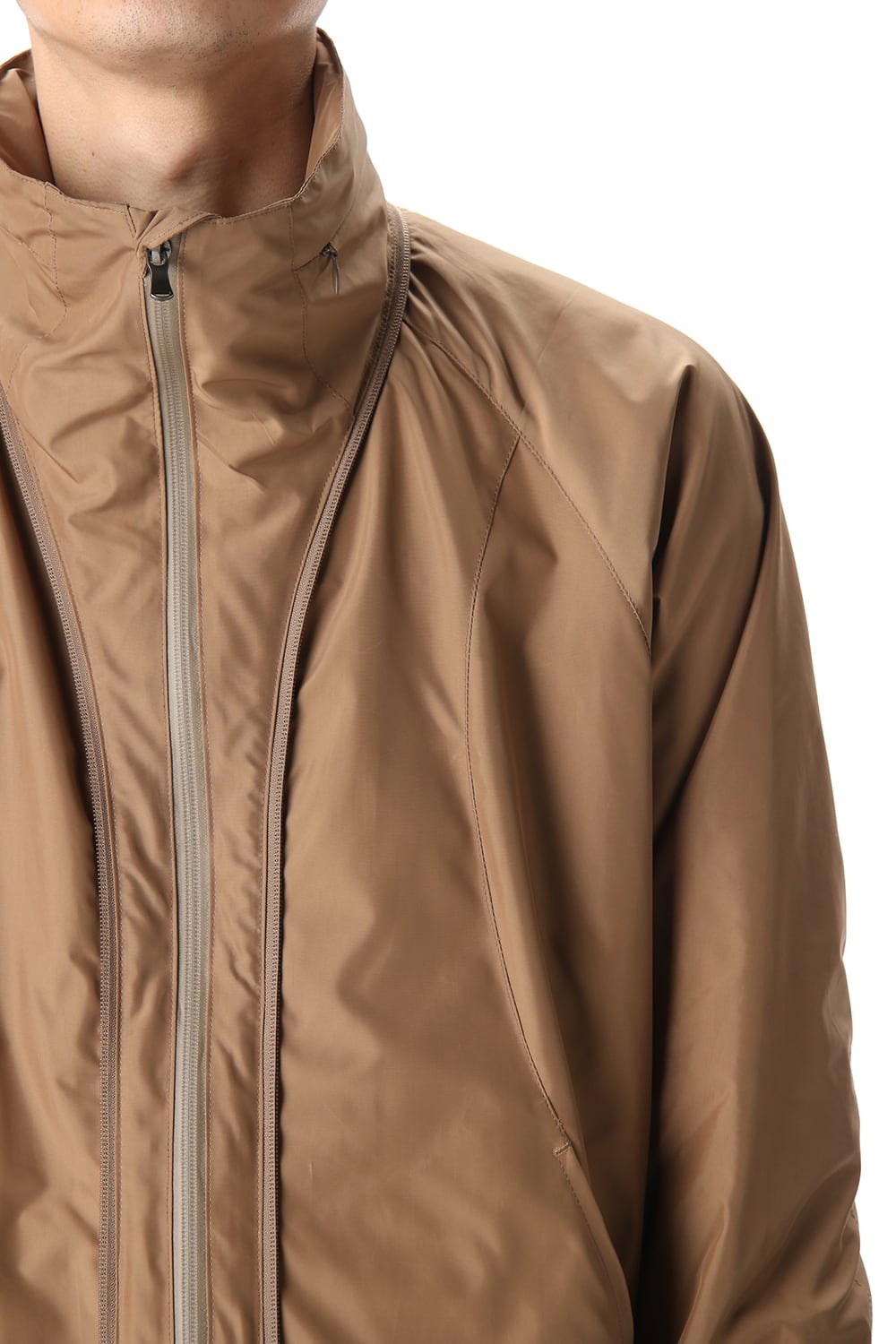 Layered cardigan Mustard