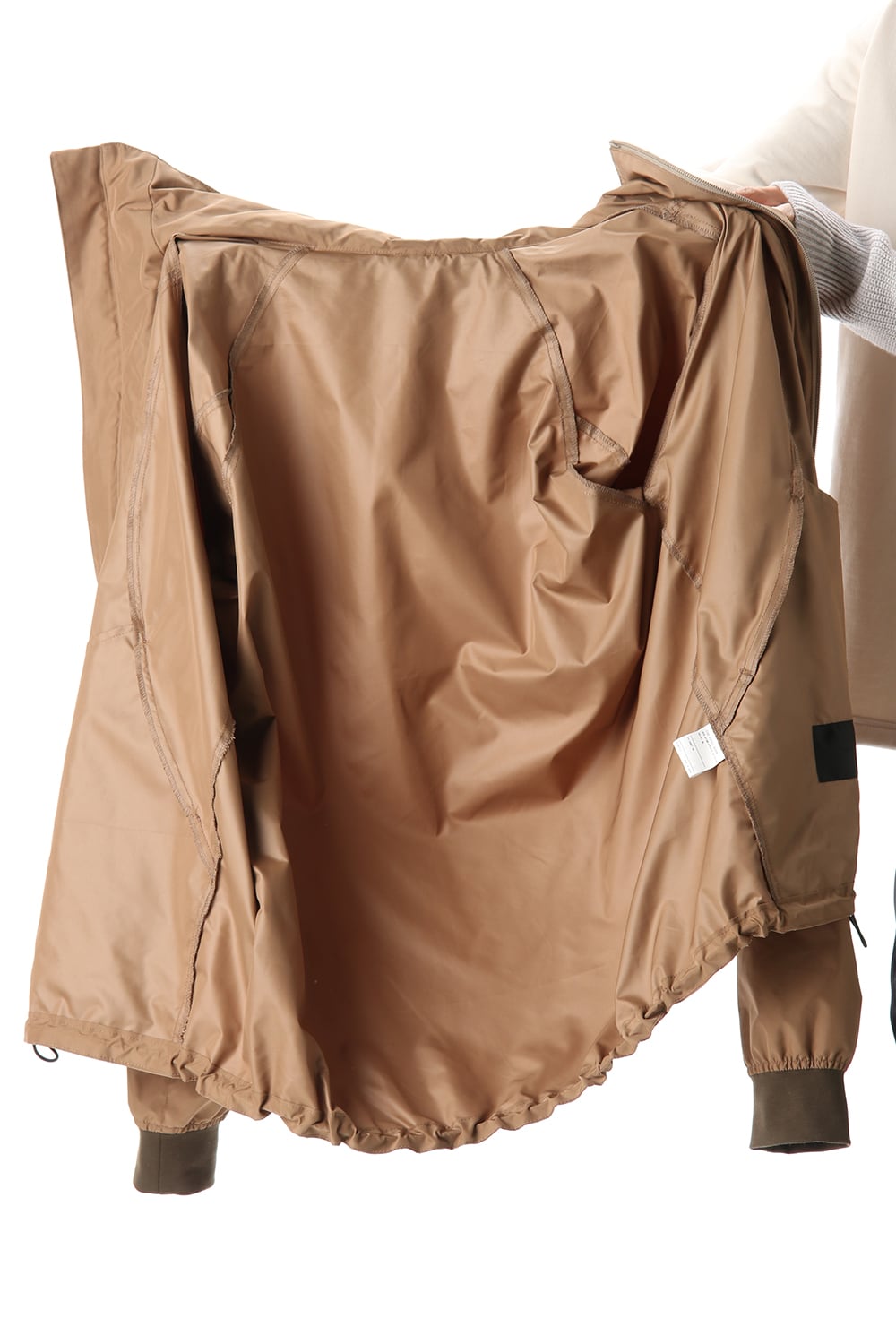 Layered cardigan Mustard