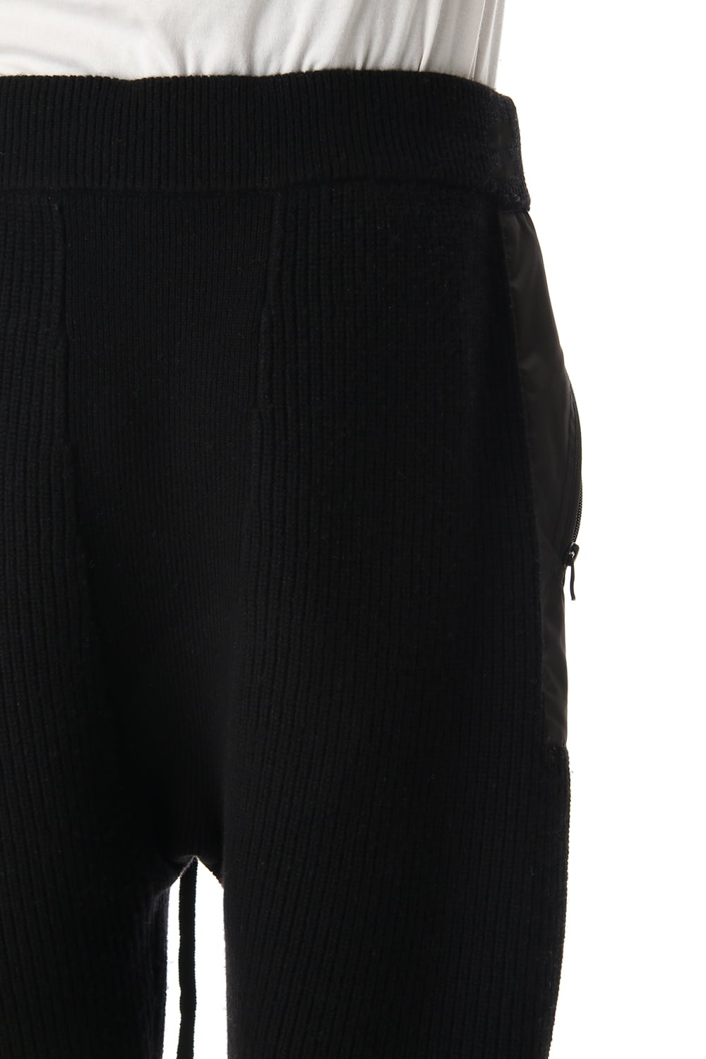 Knit pants Black