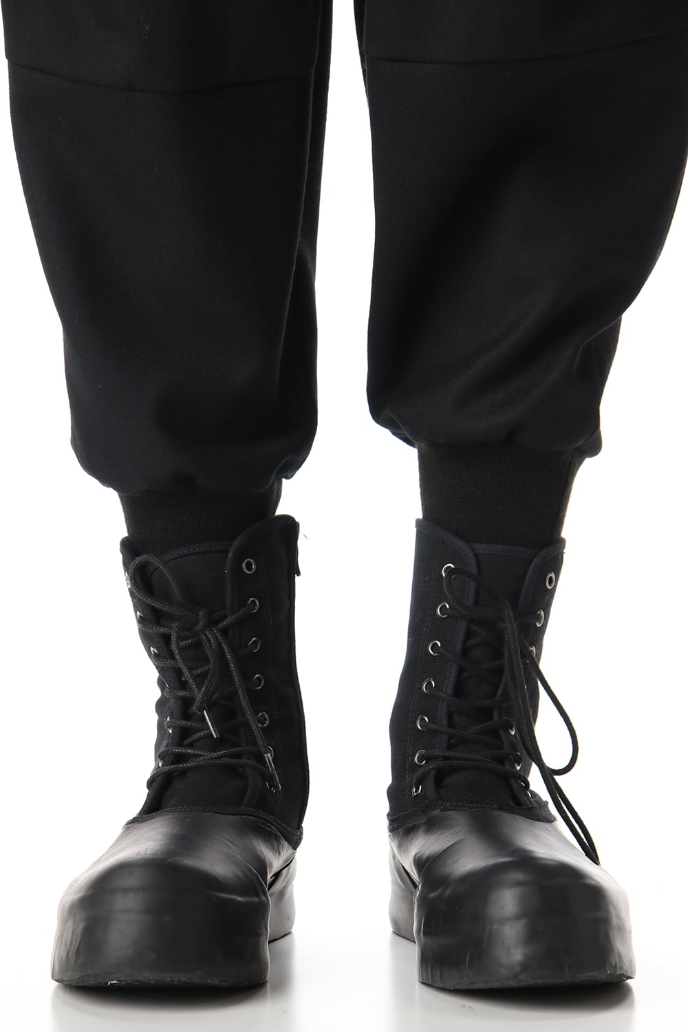 Military Side Zip Sneakers