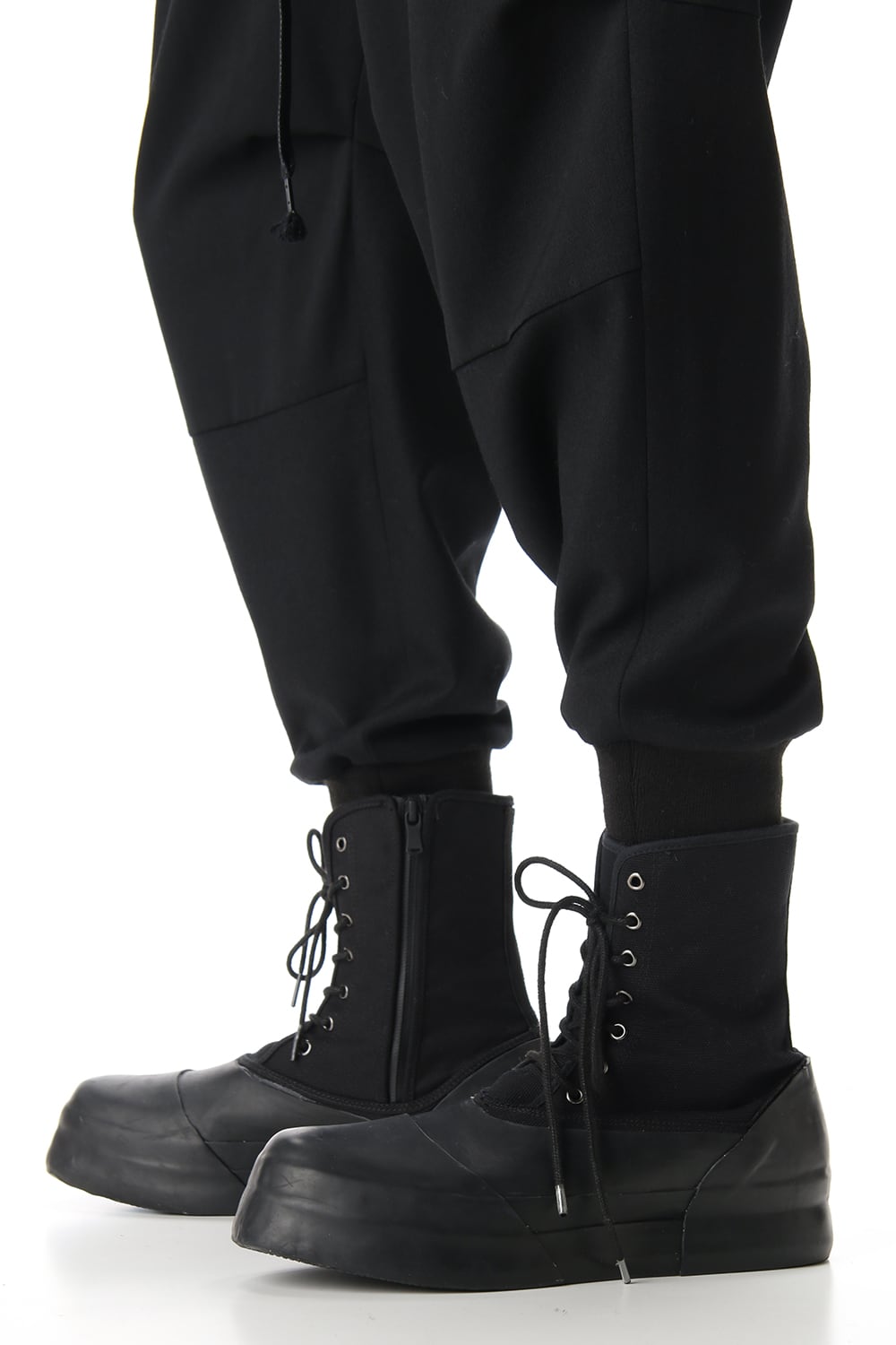 Military Side Zip Sneakers