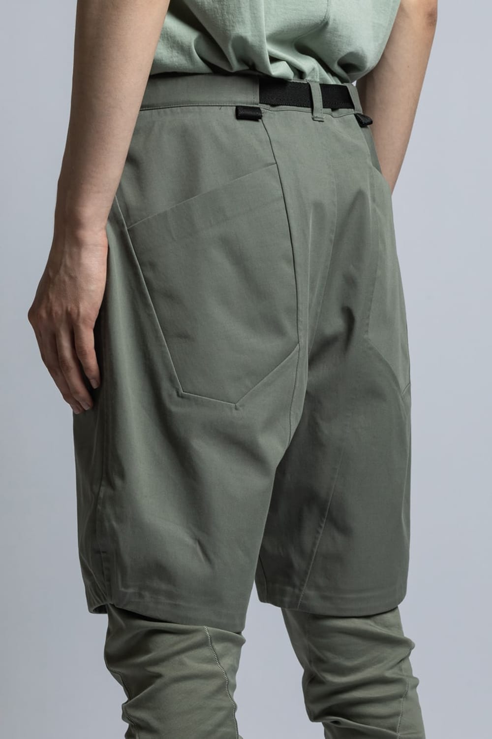 CORDURA NYLON COTTON 3Layer Short Pants Sage Green