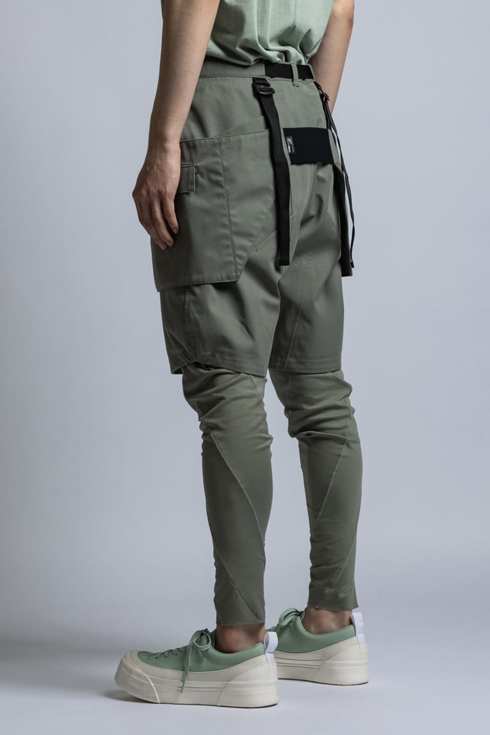 CORDURA NYLON COTTON 3Layer Short Pants Sage Green