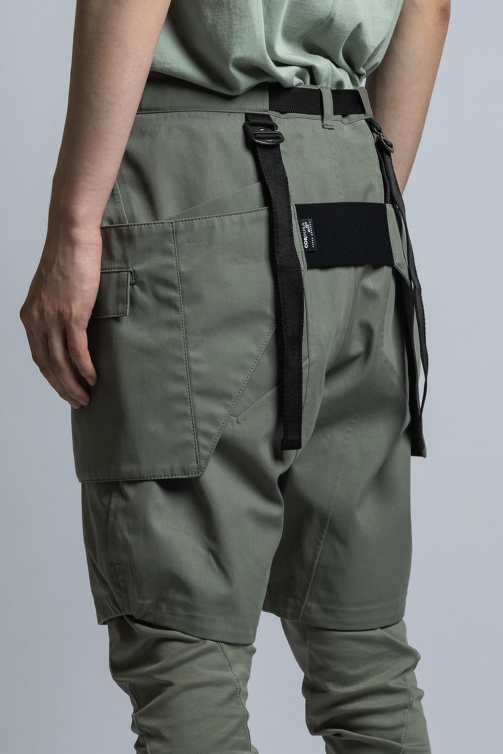 CORDURA NYLON COTTON 3Layer Short Pants Sage Green