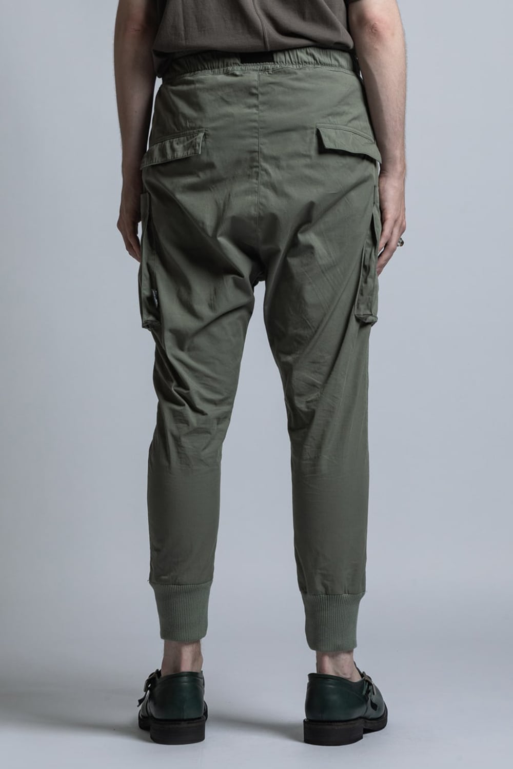 CORDURA NYLON COTTON Water-Repellent Rib Pants Sage Green