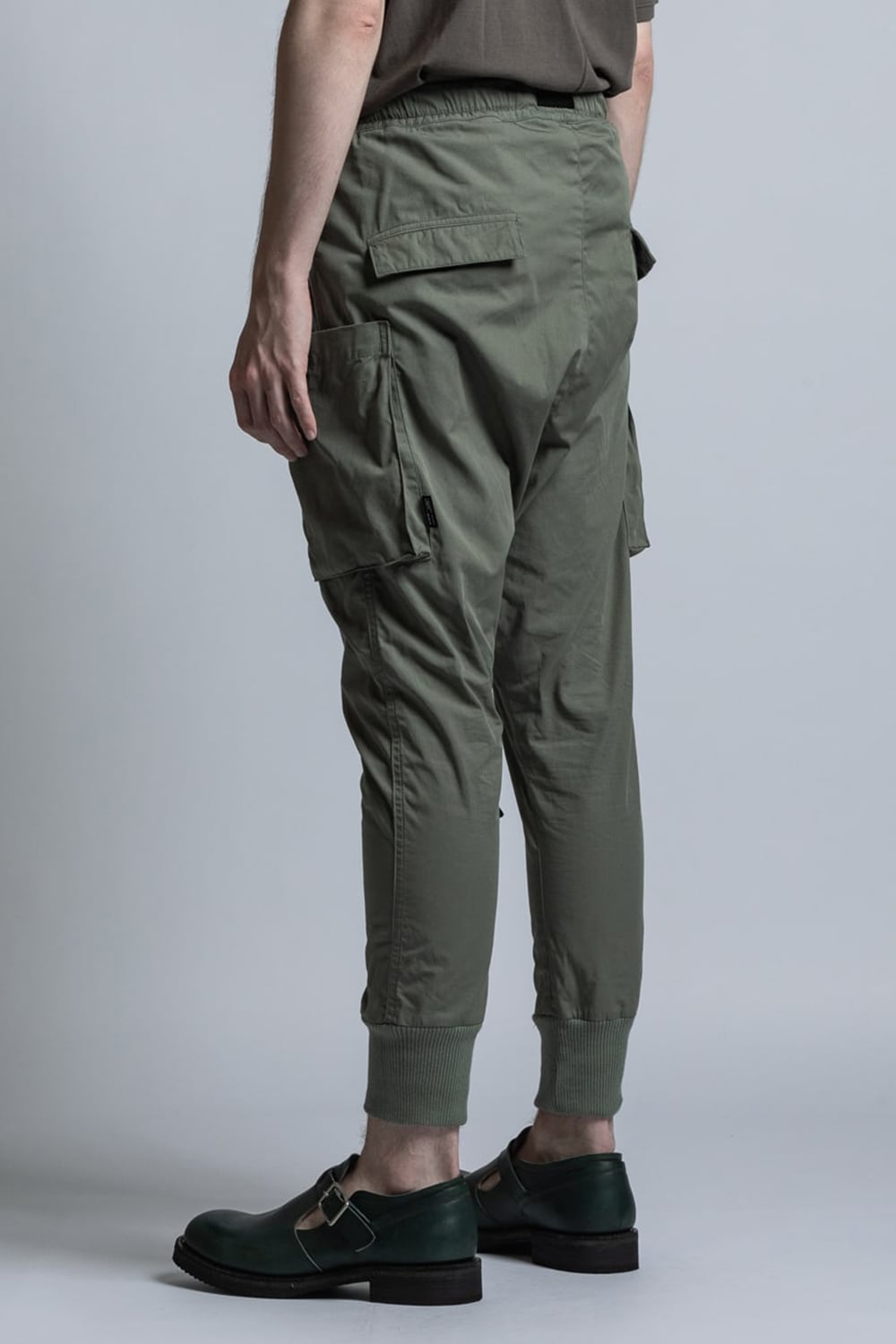 CORDURA NYLON COTTON Water-Repellent Rib Pants Sage Green