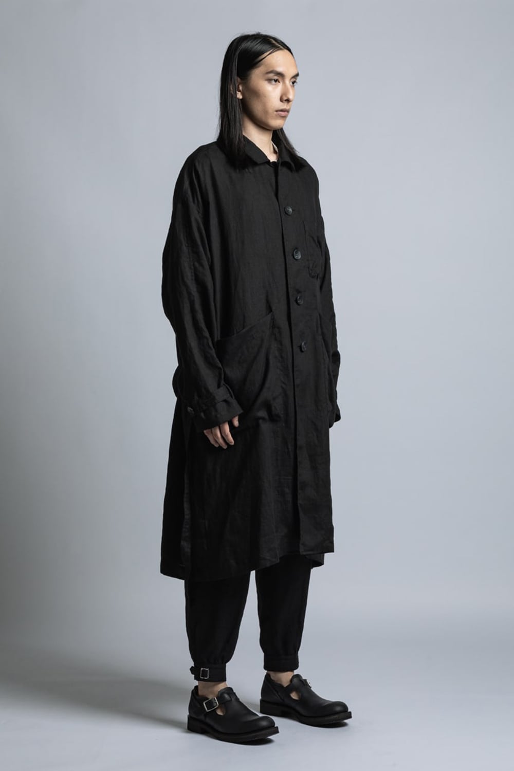 リネンブロード コート