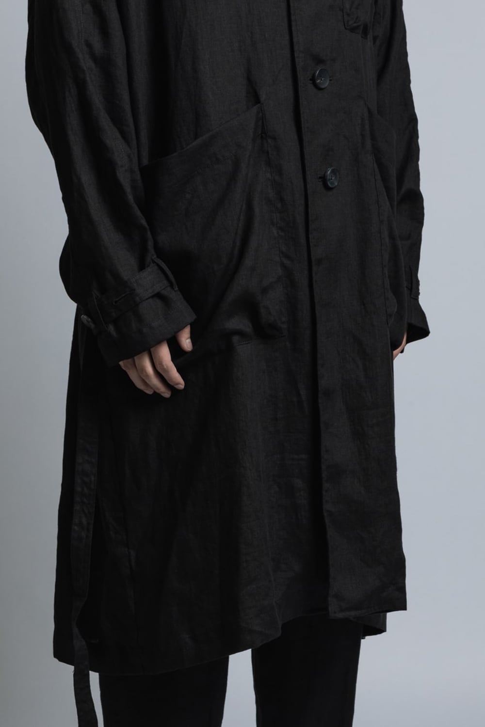 リネンブロード コート