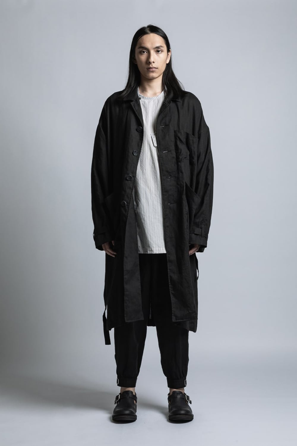 リネンブロード コート