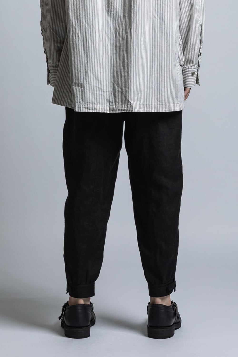 リネンブロード カフパンツ