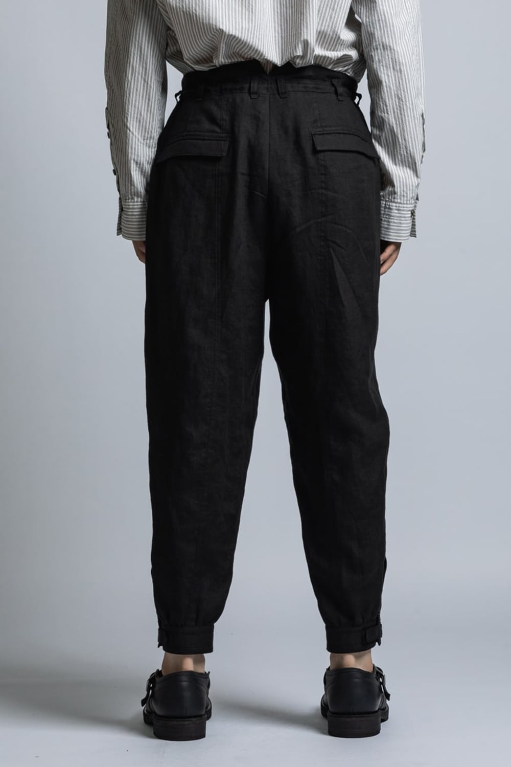 リネンブロード カフパンツ