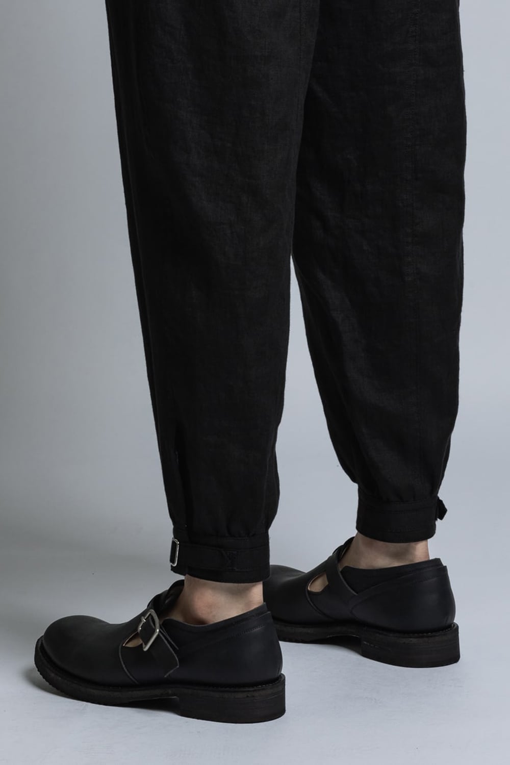 リネンブロード カフパンツ