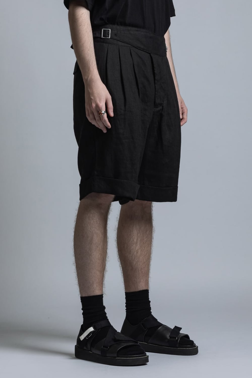 リネンブロード ショーツ