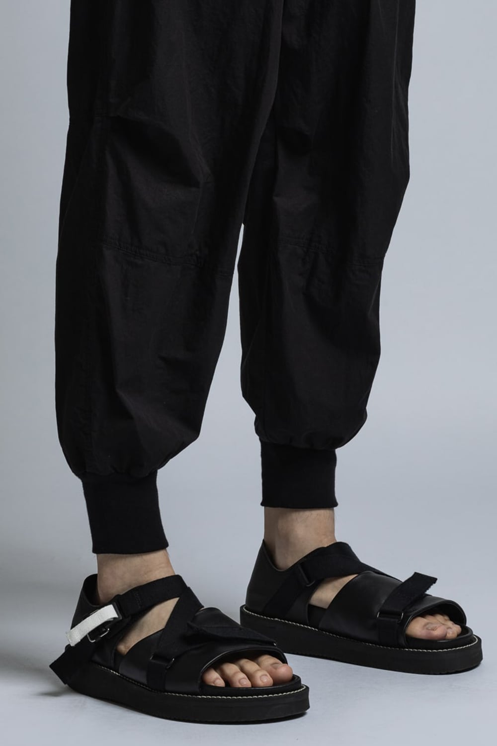 Compact Twill Rib Pants Black