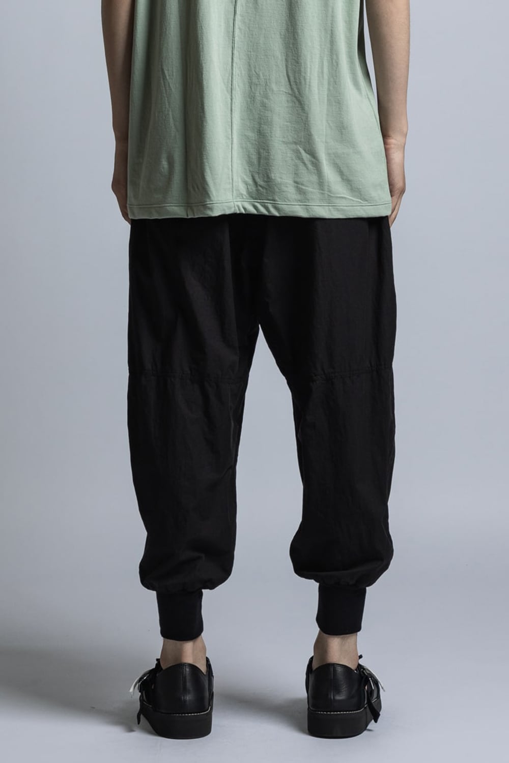 Compact Twill Rib Pants Black