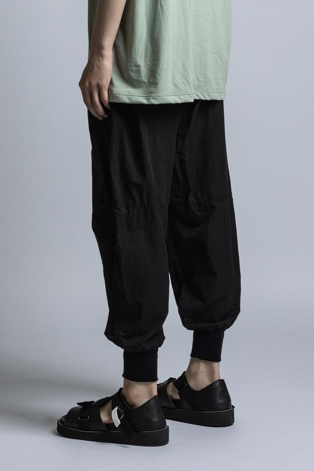 Compact Twill Rib Pants Black