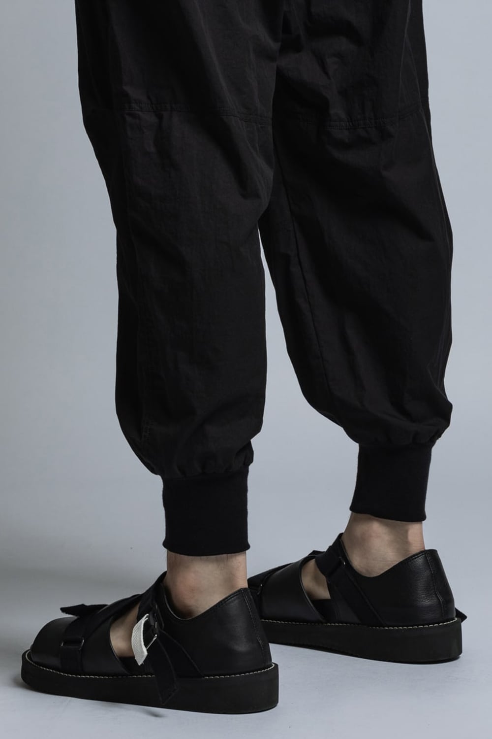 Compact Twill Rib Pants Black