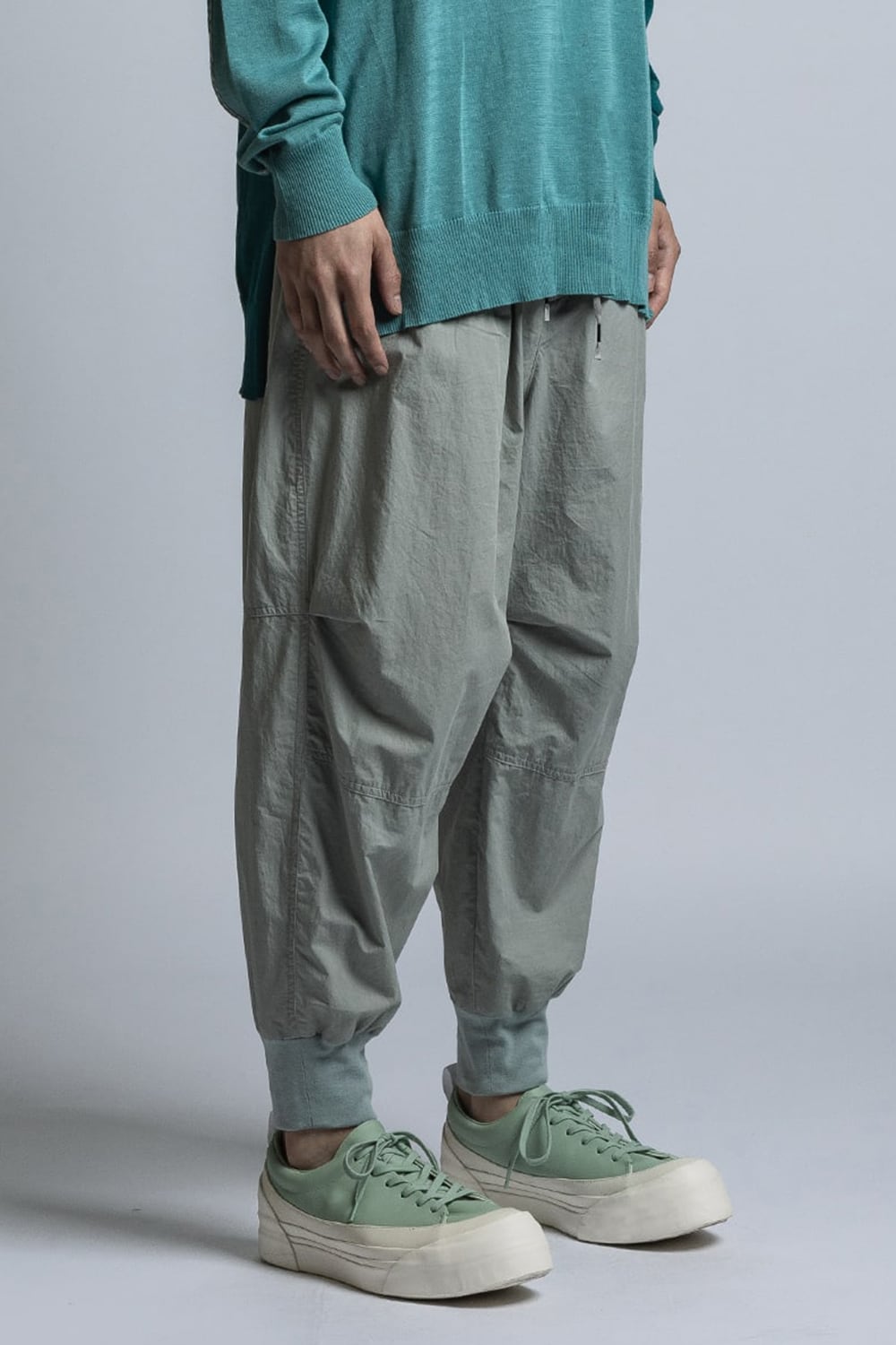 Compact Twill Rib Pants Copen Blue