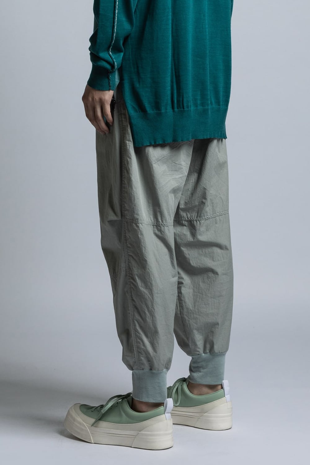 Compact Twill Rib Pants Copen Blue