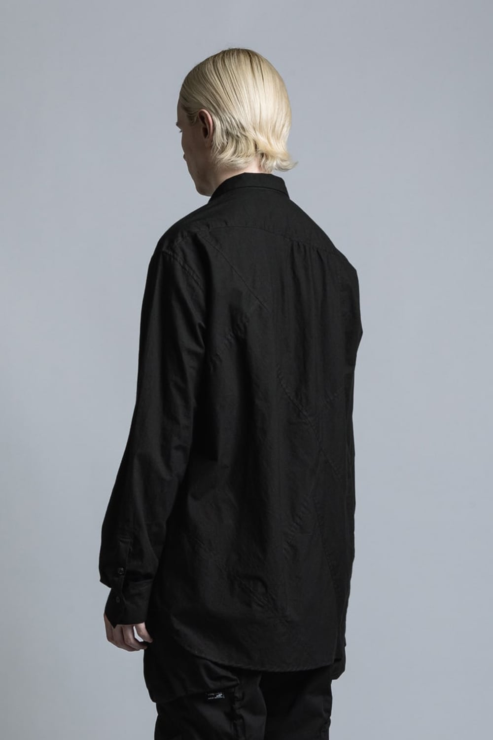 Typewriter Cloth Shirt Black