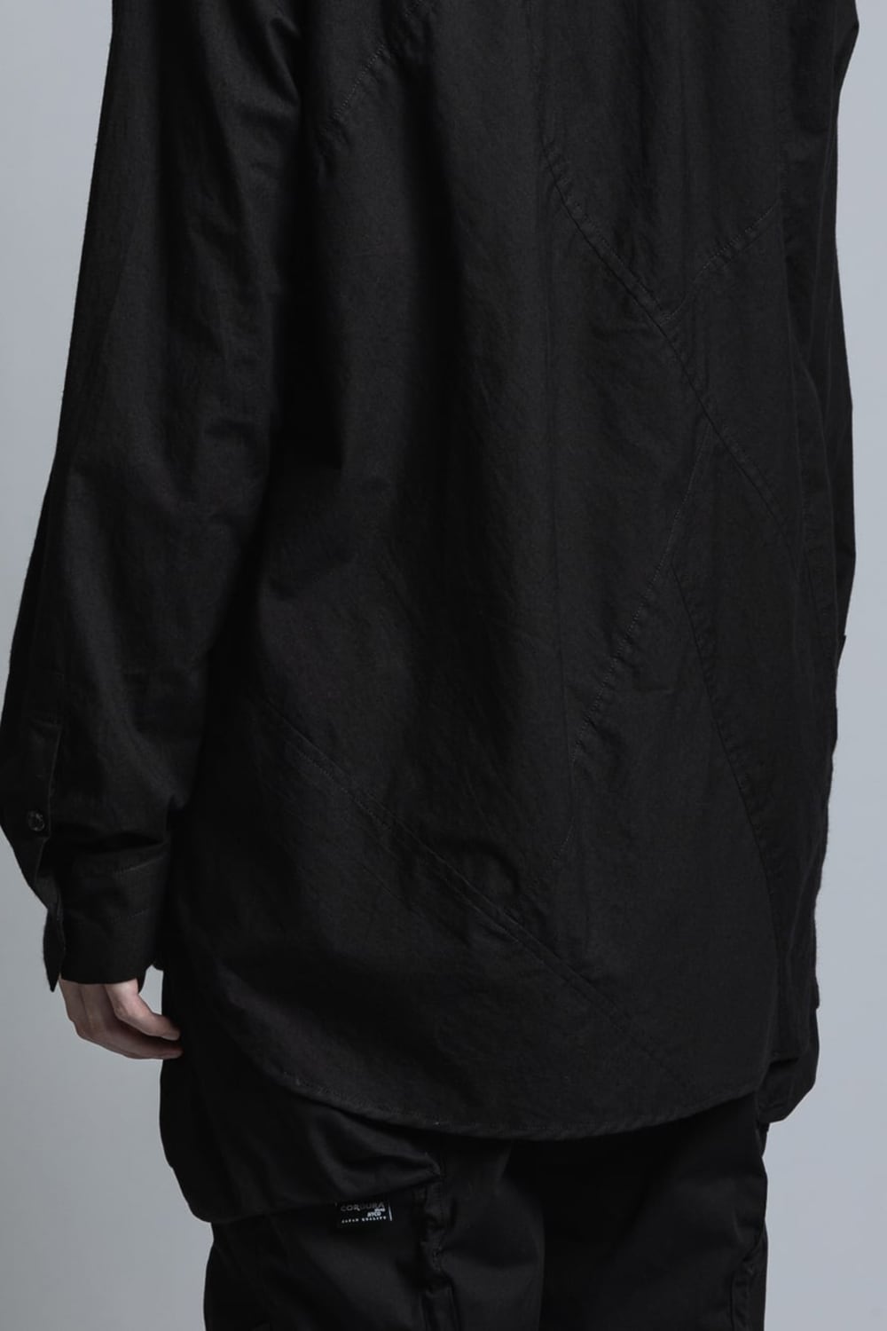 Typewriter Cloth Shirt Black