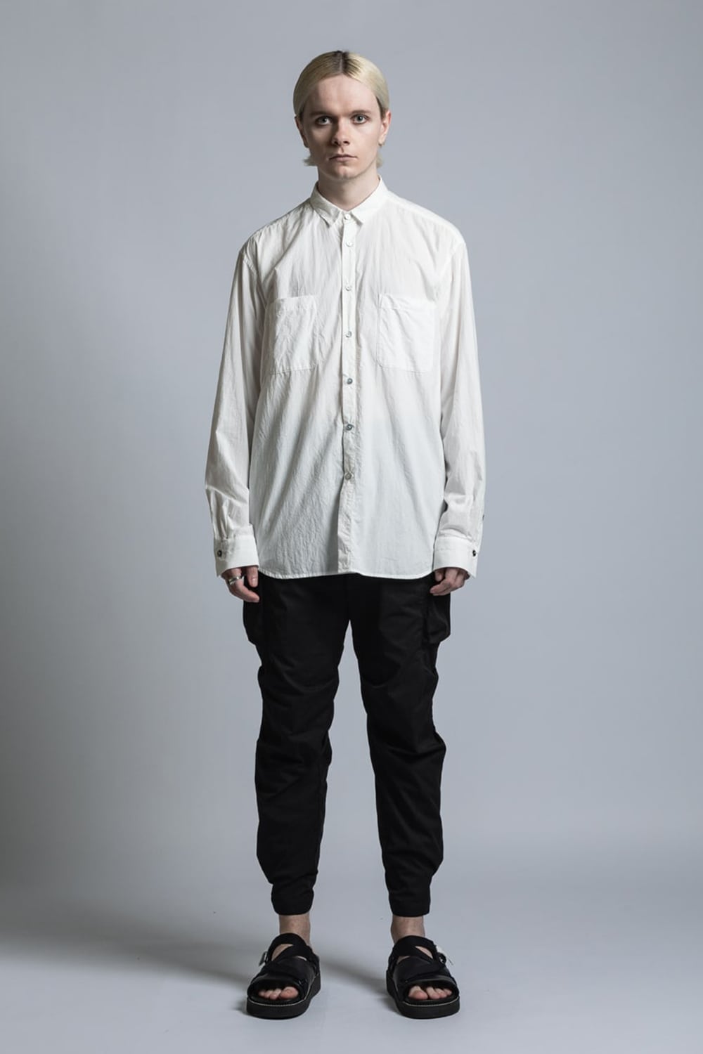 Typewriter Cloth Shirt White