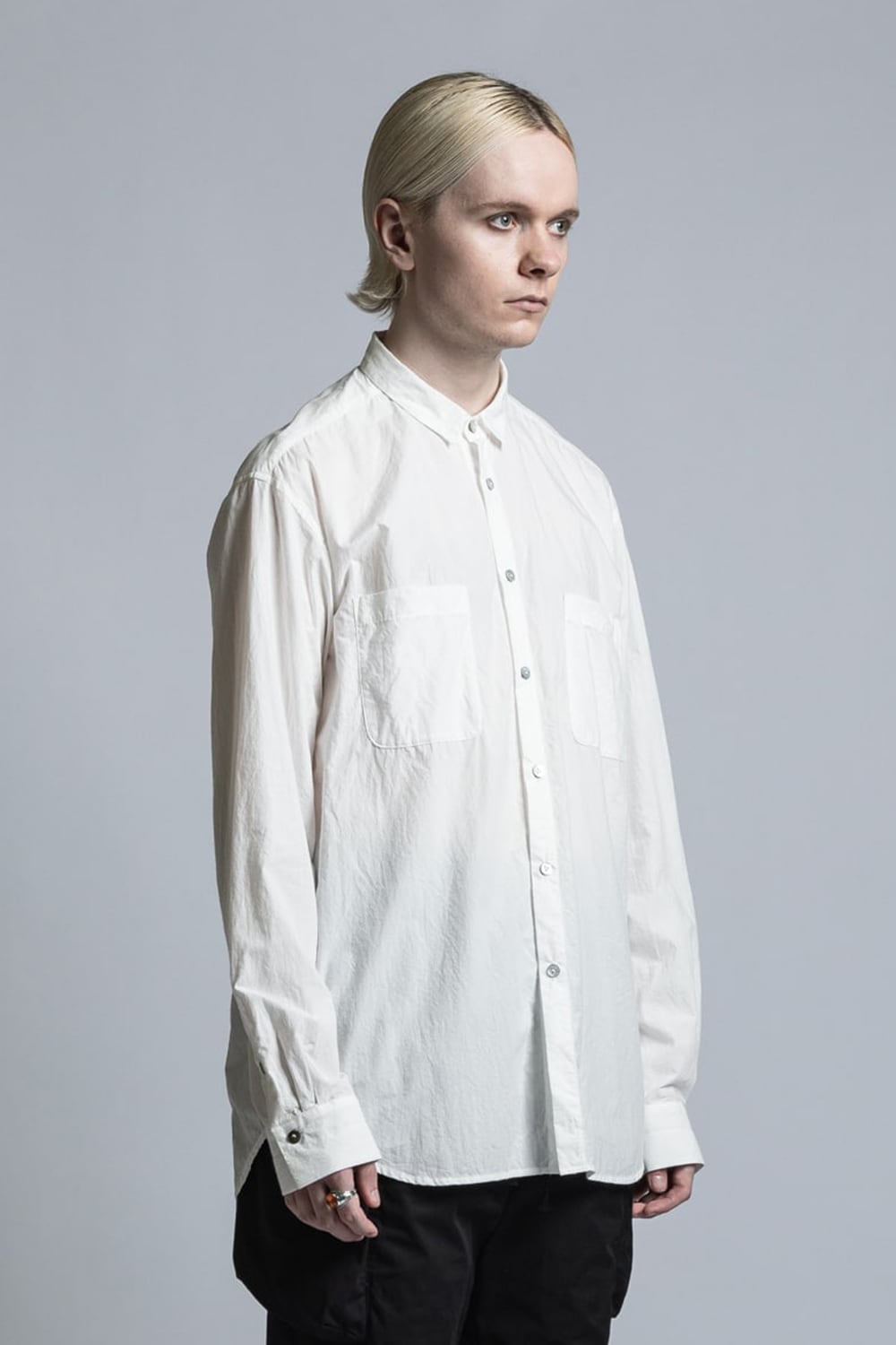 Typewriter Cloth Shirt White