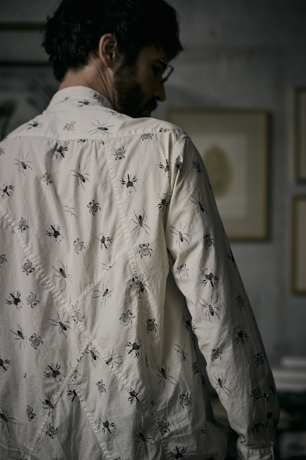 SUZUKO MOMOYAMA 'INSECTS' Print Shirt