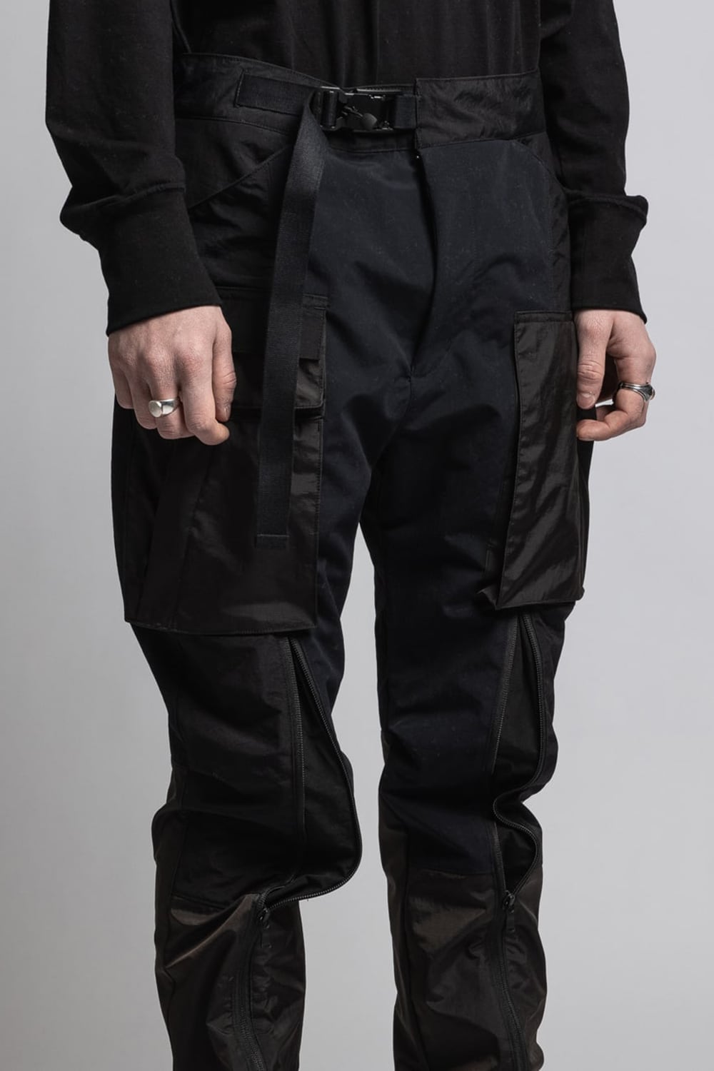 フラグメント タクティカルパンツ Black Mix