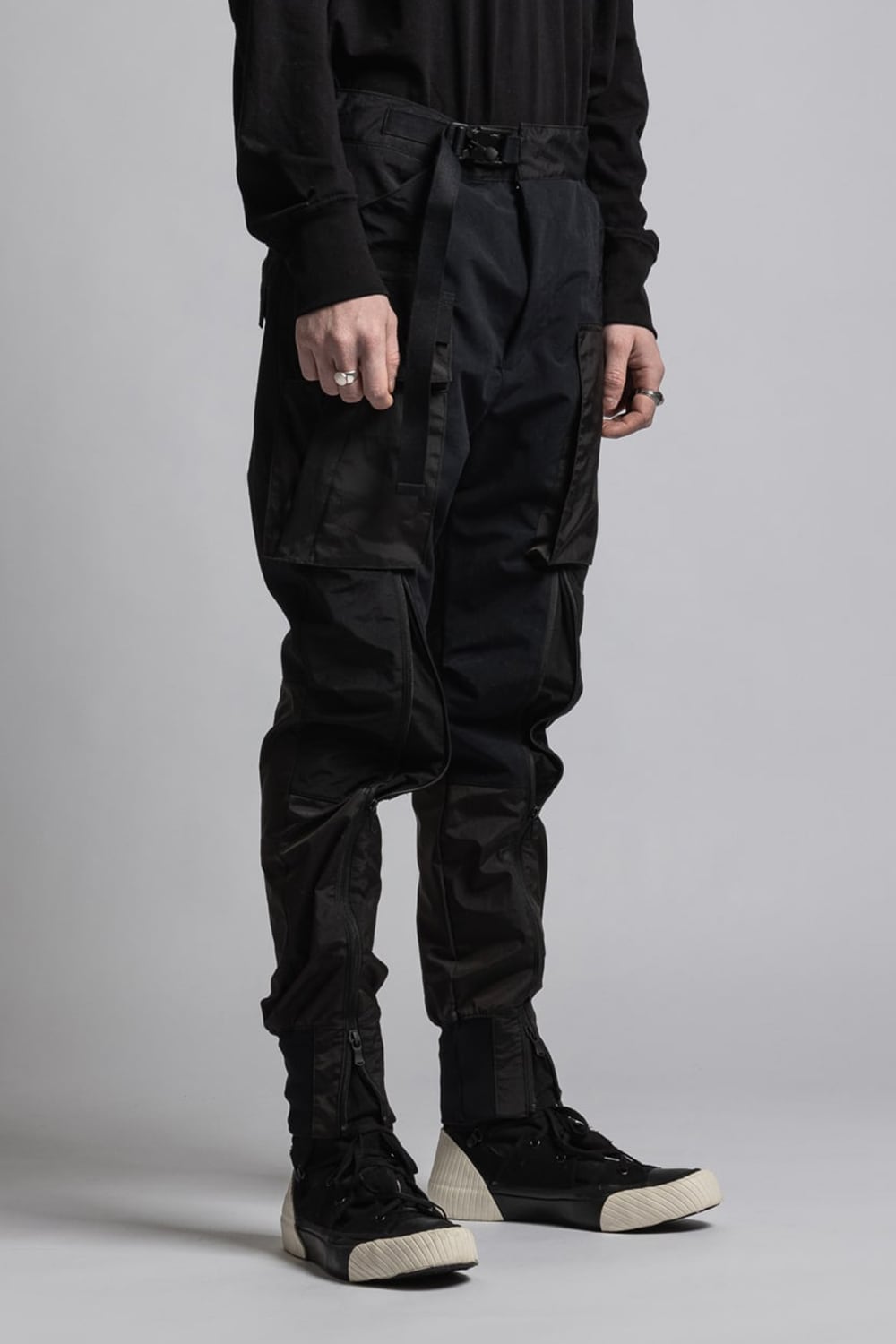 フラグメント タクティカルパンツ Black Mix