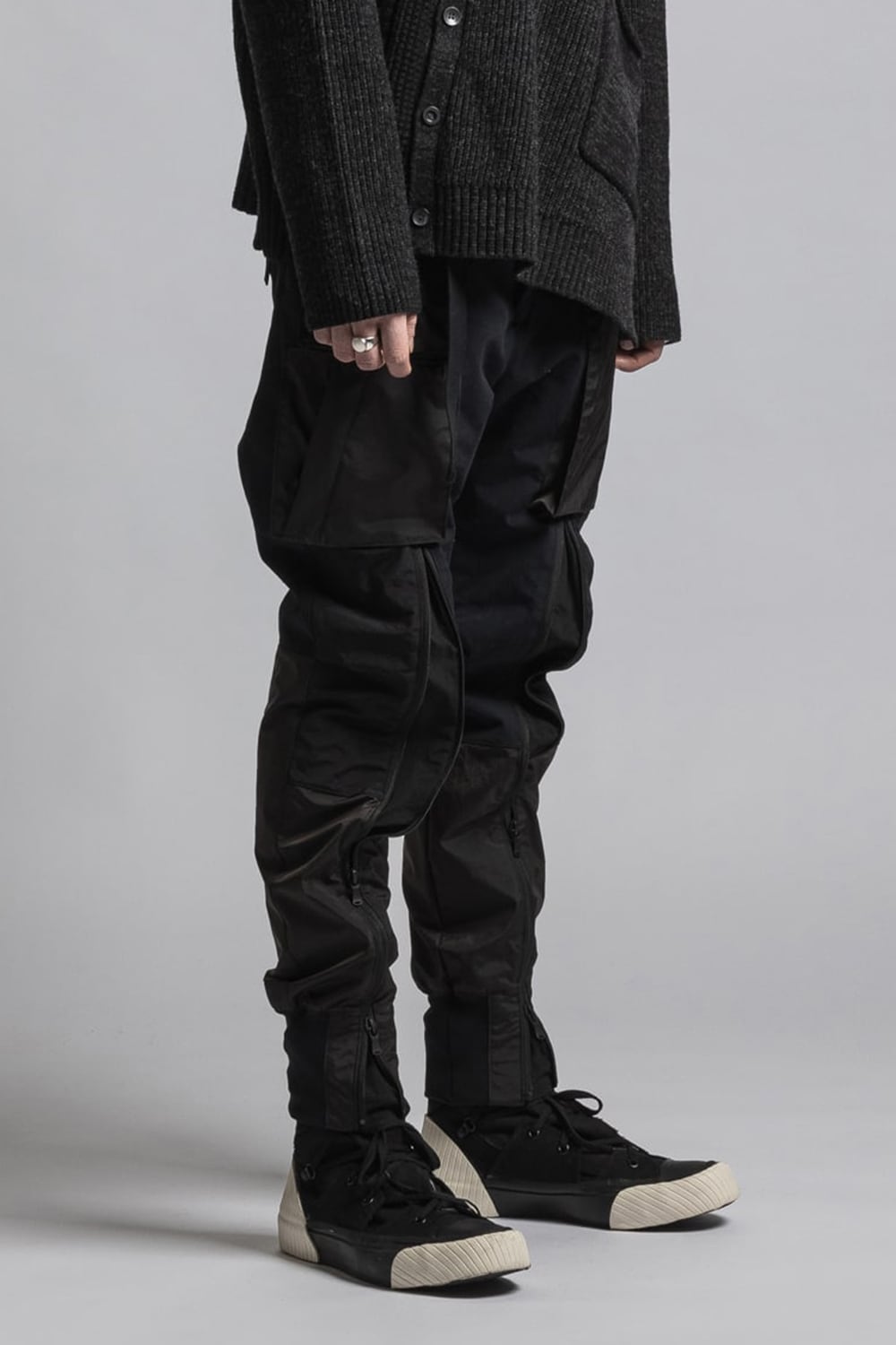 フラグメント タクティカルパンツ Black Mix