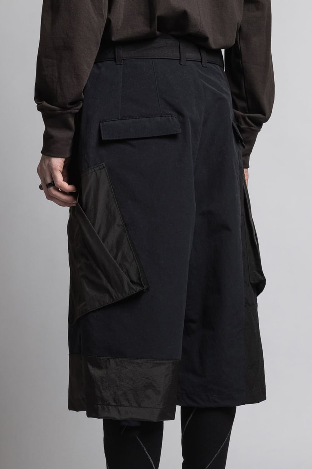 フラグメント ショーツ Black Mix