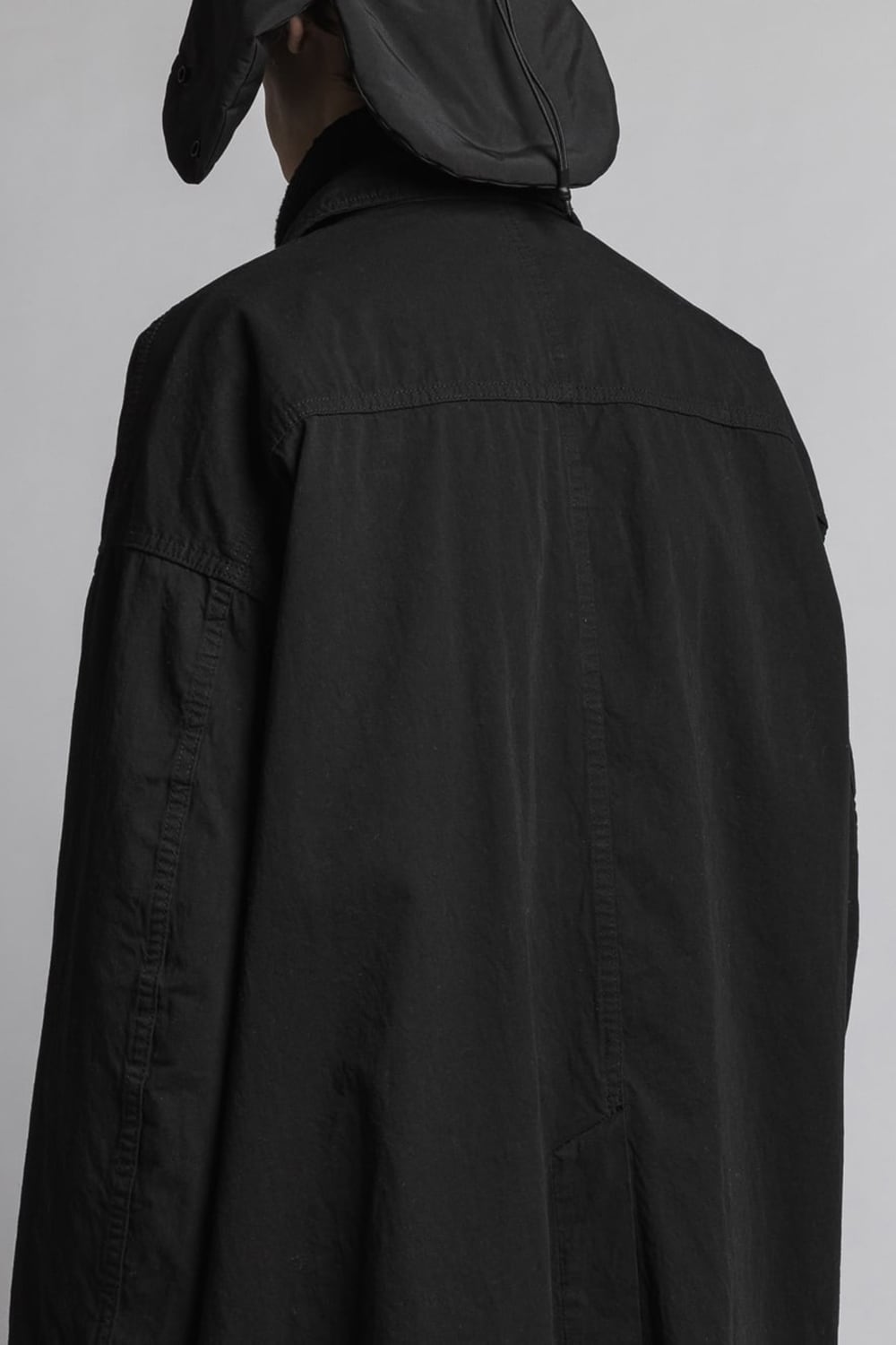 CORDURA'NYCO' チェスターコート Black