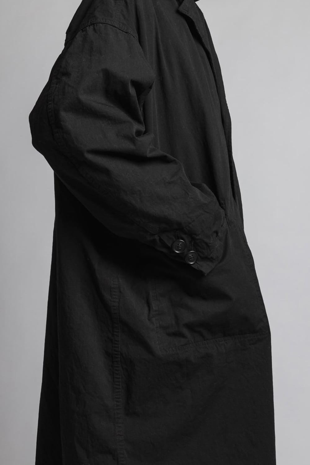 CORDURA’NYCO’ Chester coat Black