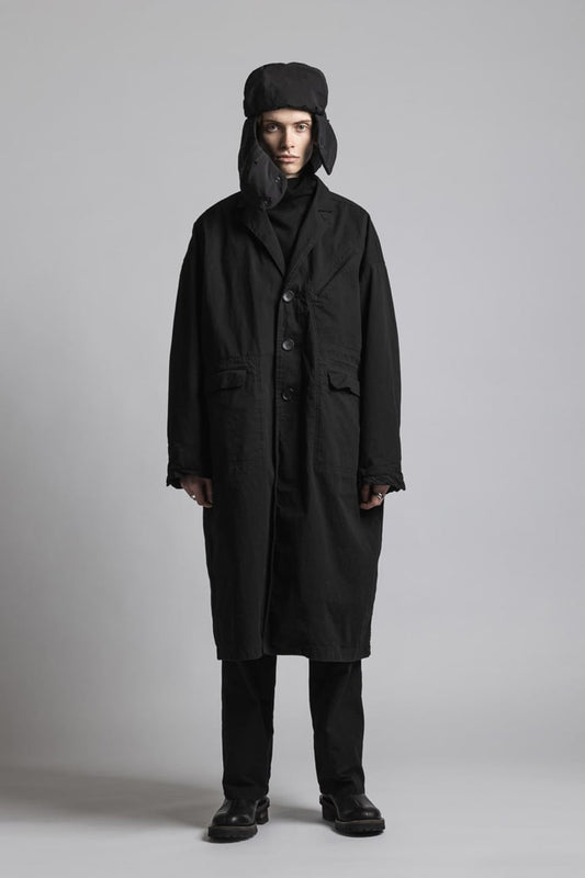 CORDURA’NYCO’ Chester coat Black