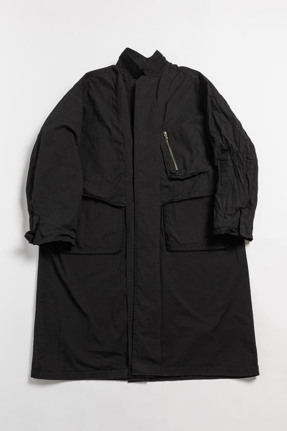 CORDURA'NYCO' チェスターコート Black