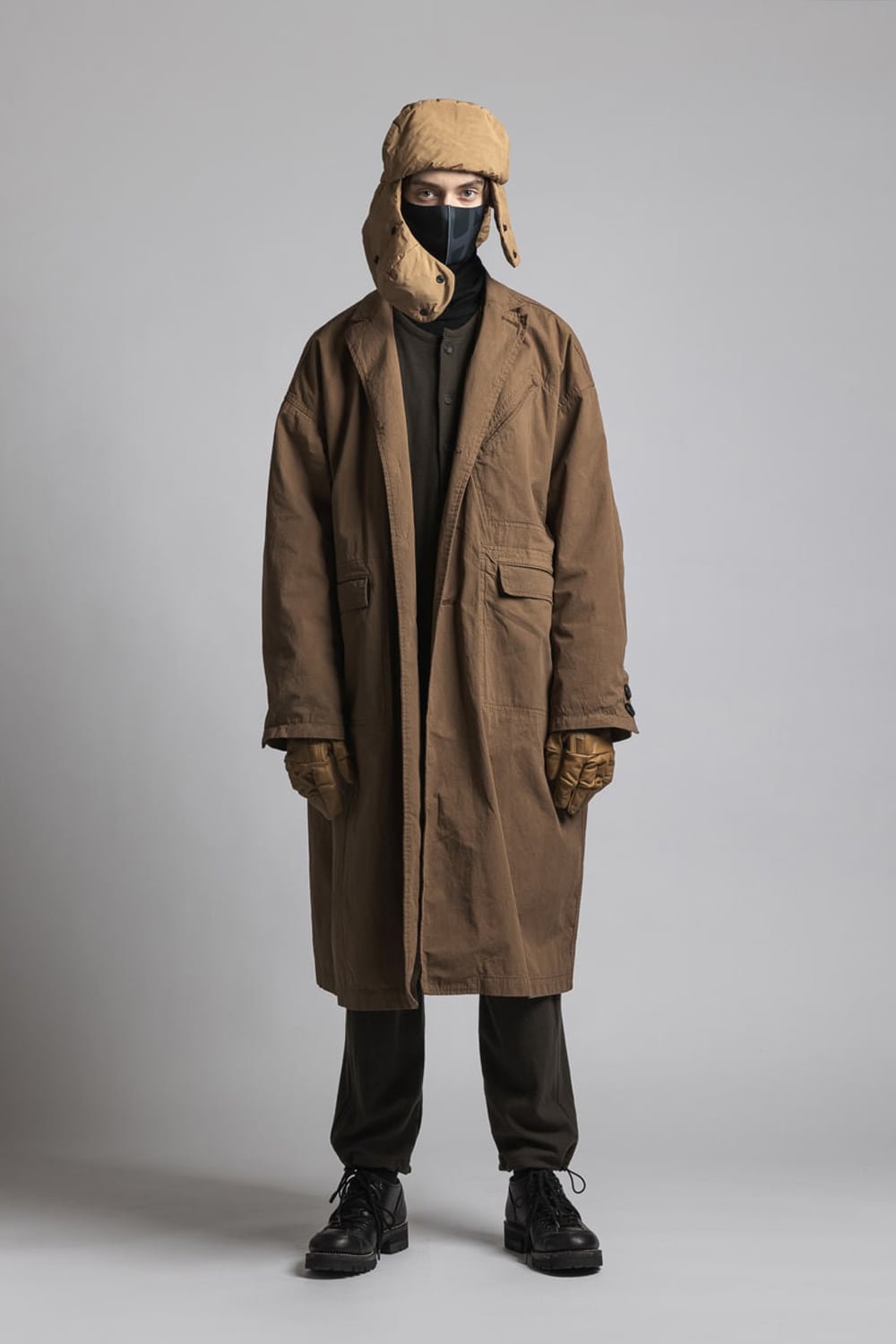 CORDURA’NYCO’ Chester coat Brown Duck