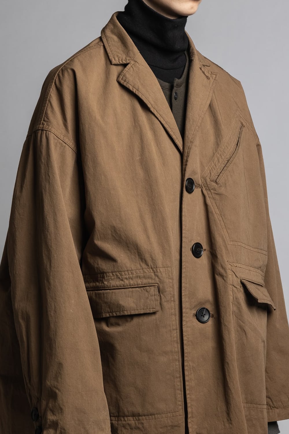 CORDURA’NYCO’ Chester coat Brown Duck