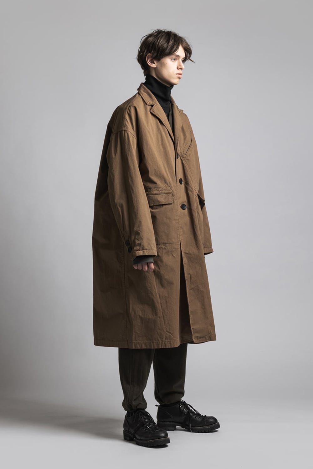 CORDURA’NYCO’ Chester coat Brown Duck