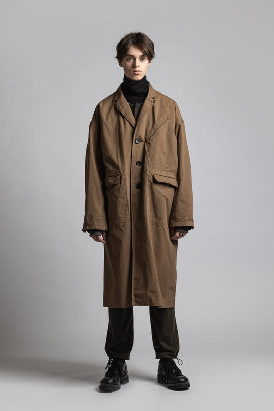 CORDURA’NYCO’ Chester coat Brown Duck