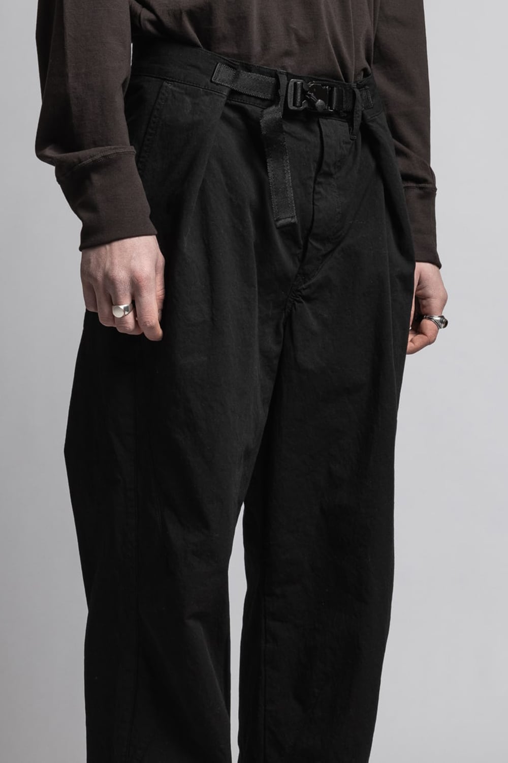 CORDURA'NYCO' Wide Pants Black