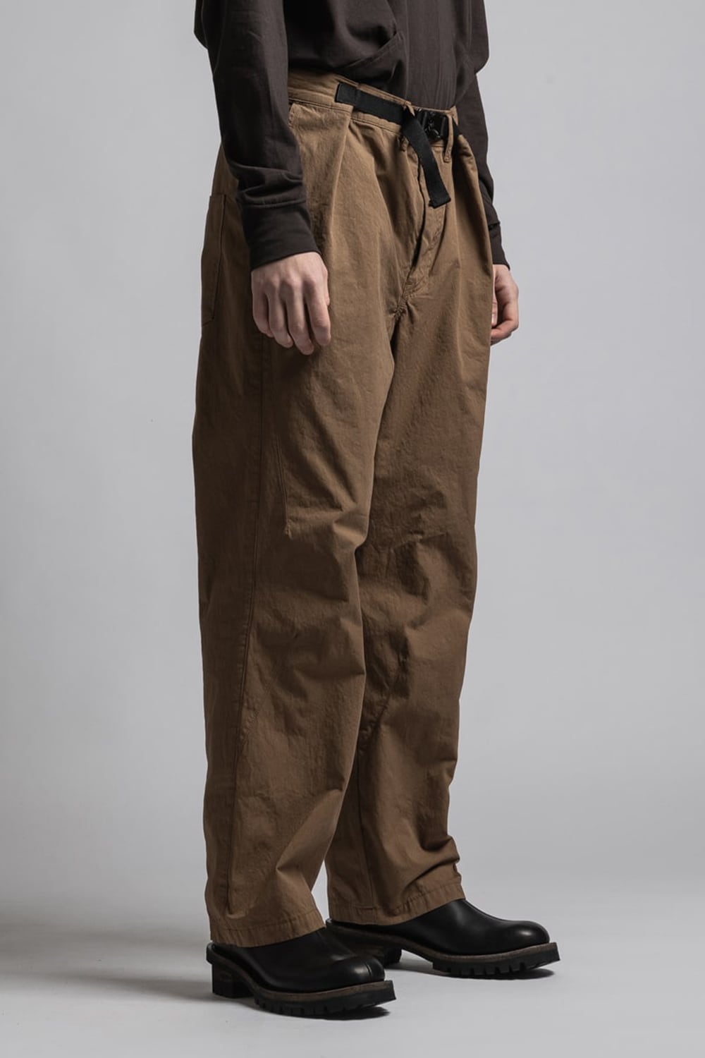 CORDURA'NYCO' ワイドパンツ Brown Duck