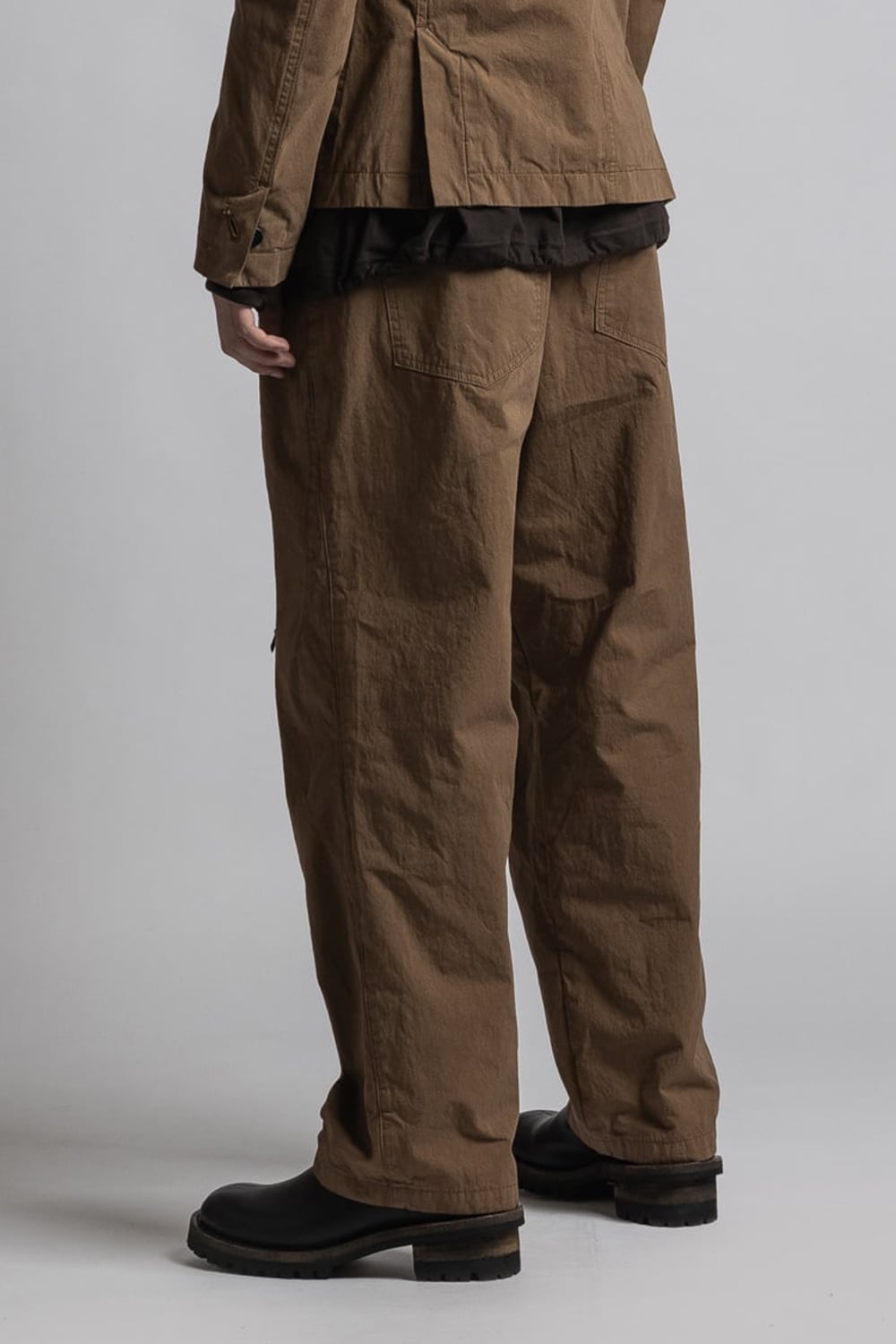 CORDURA'NYCO' Wide Pants Brown Duck