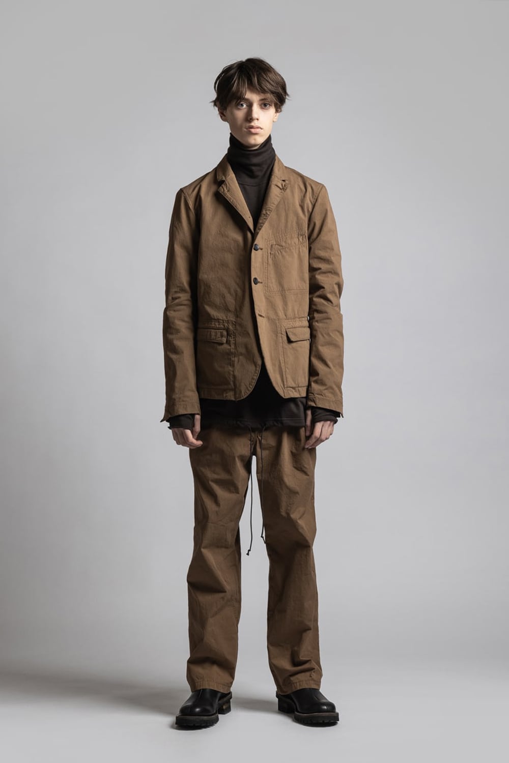 CORDURA'NYCO' Wide Pants Brown Duck