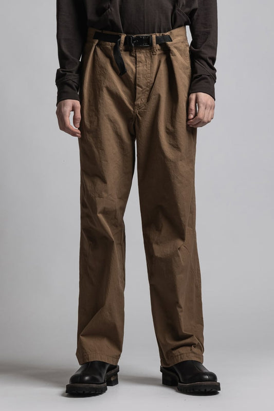 CORDURA'NYCO' Wide Pants Brown Duck