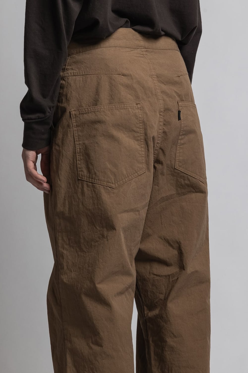 CORDURA'NYCO' ワイドパンツ Brown Duck