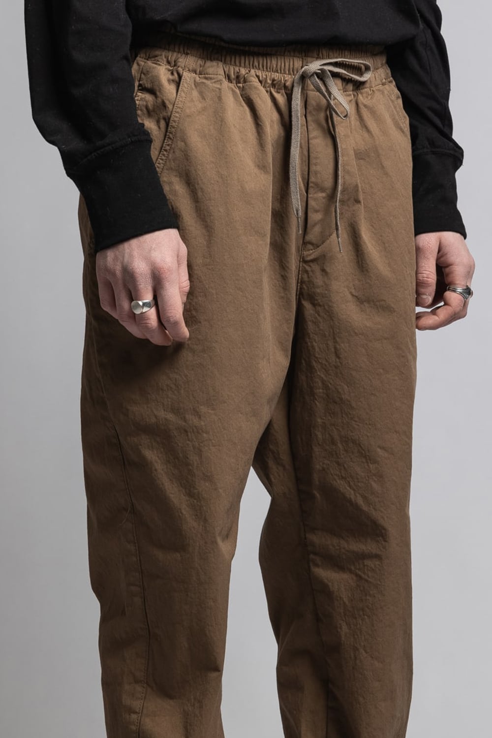 CORDURA'NYCO' Tapered pants Brown Duck