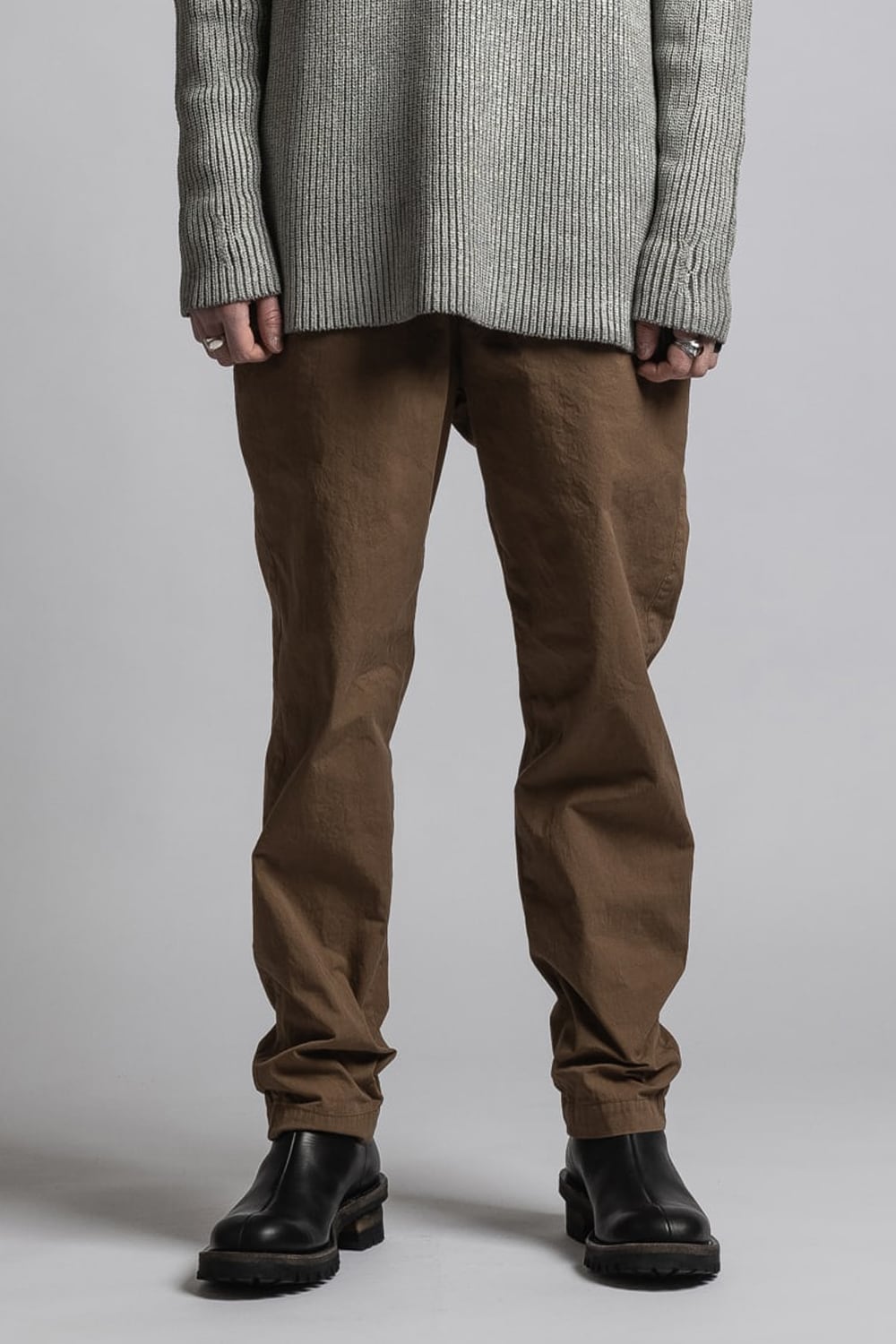 CORDURA'NYCO' Tapered pants Brown Duck