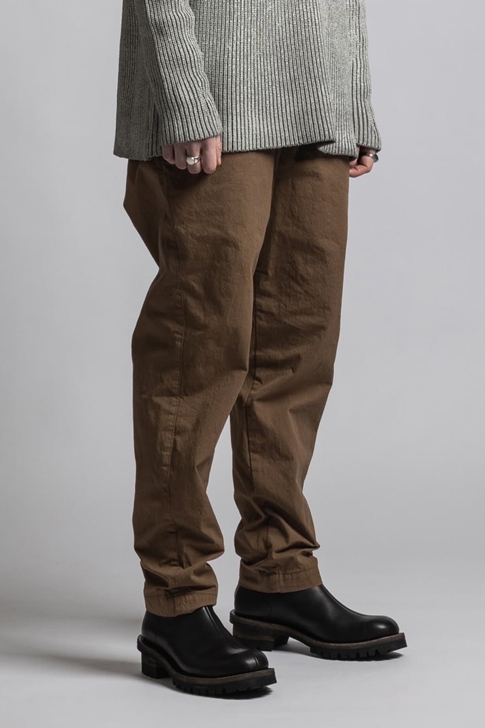 CORDURA'NYCO' Tapered pants Brown Duck