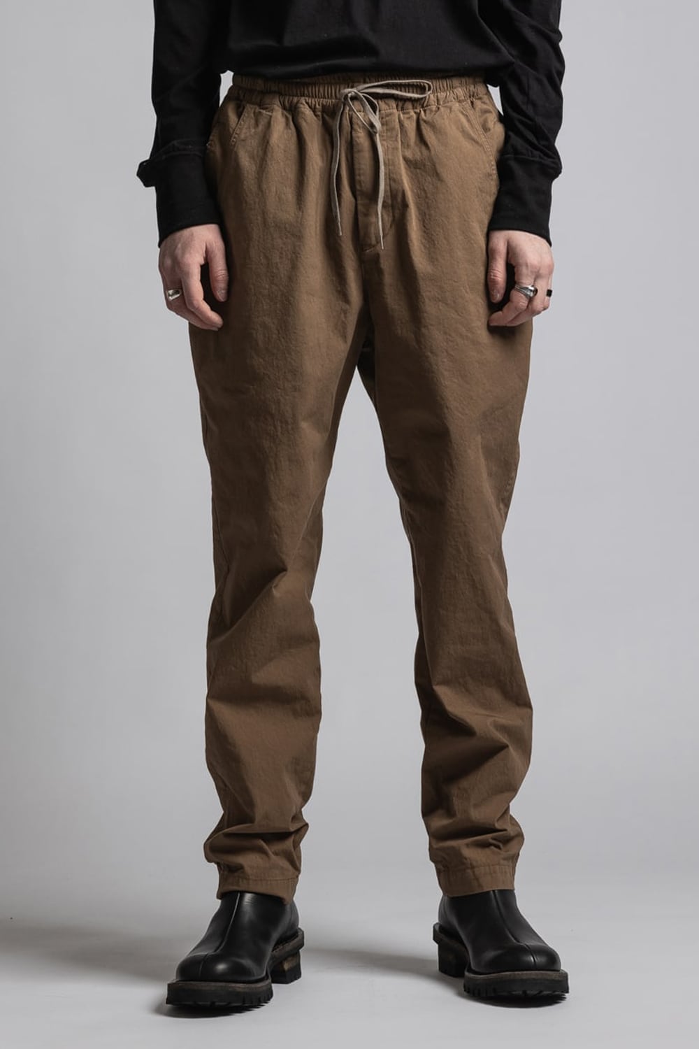 CORDURA'NYCO' Tapered pants Brown Duck